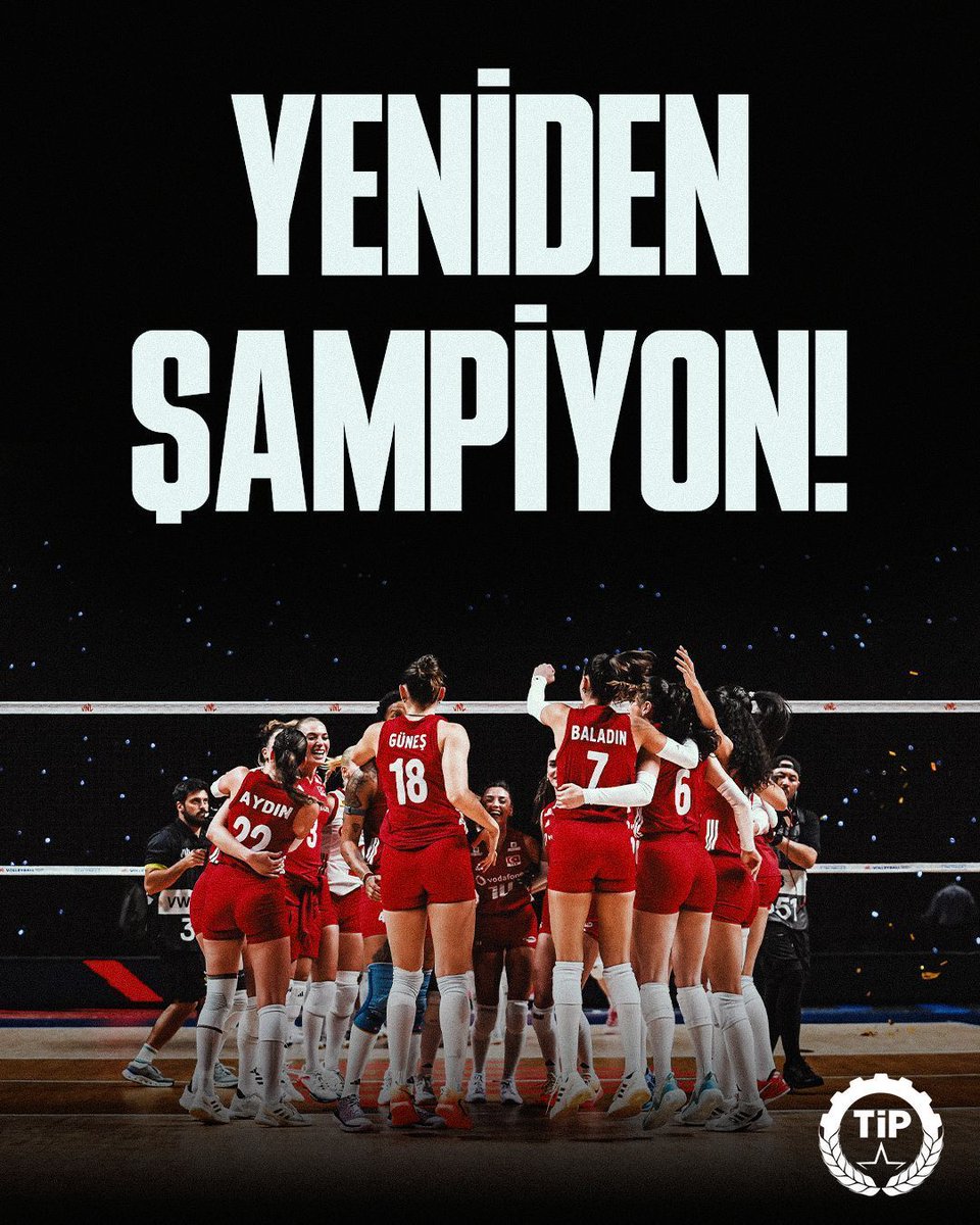 tipgenelmerkez's tweet photo. FIVB Voleybol Milletler Ligi’nde yeniden şampiyon olarak başarılarına bir yenisini ekleyen A Milli Kadın Voleybol takımımızı yürekten kutluyoruz.

Ülkemizin kız çocuklarına ilham olacak nice zaferlere… https://t.co/NYhZJMrDFI