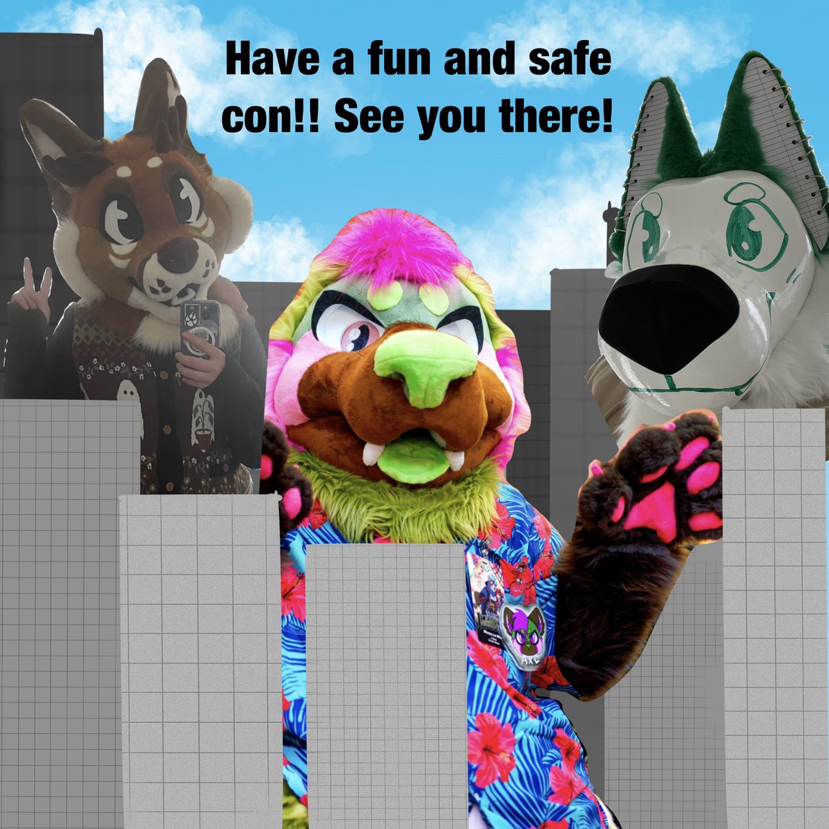 wonderthewolf's tweet photo. How to find me at AWU 2026!!
I have 3 amazing fursuits I hope to run around in:
Wren, AXL, and Science!!
Please make sure to abide by my Doβs and Donβts so we can all have a fun convention!
#awu #awu2026 #anthroweekendutah #anthroweekendutah2026 #furry https://t.co/rv6AHG9wqf