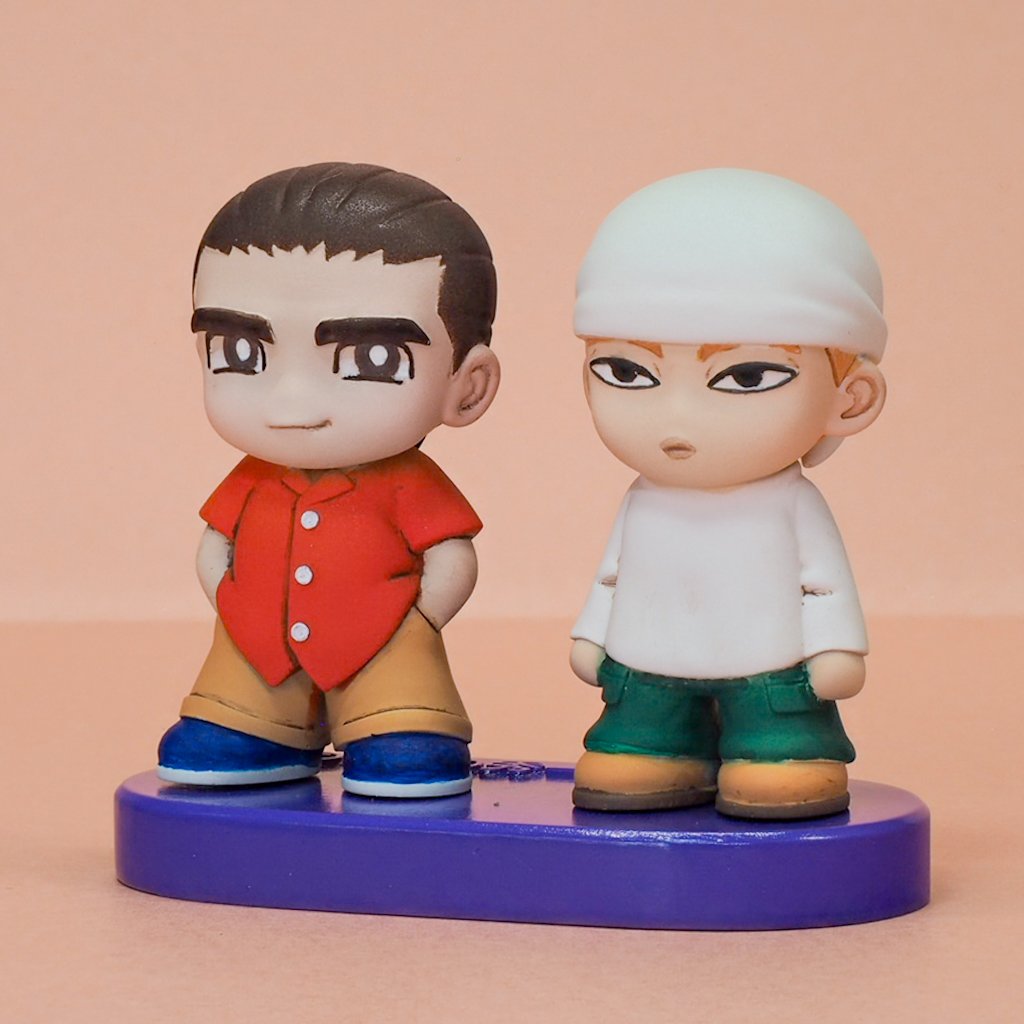 senecaron's tweet photo. #wf2026s 当ブースへお立ち寄りいただきました皆様ありがとうございました。イニDだ！と気づいて足を止めてもらえたときのﾔｯﾀｰという気持ちを胸に、今後も作品が好きな方にニヤッとしてもらえるような立体を作っていけたらと思います。 https://t.co/RSjljScMb0