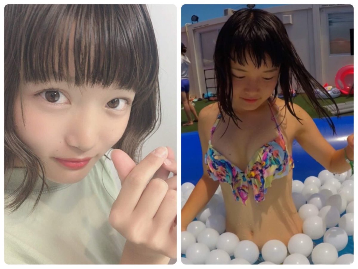 bkg4ktk2's tweet photo. こういう通常と水着の対比
好きな人？？
#オナペ　#おなぺ https://t.co/rF1rOs74Rk