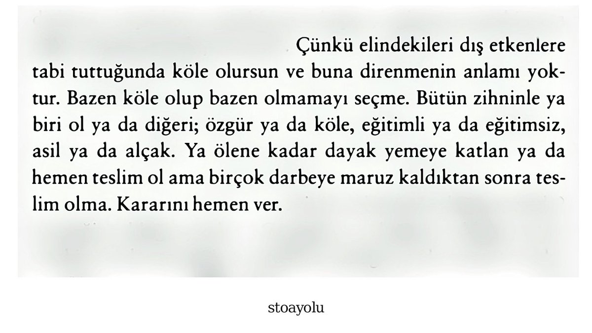 stoayolu's tweet photo. Epiktetos, Düşünceler Ve Konuşmalar https://t.co/Y31p8zy2Fh