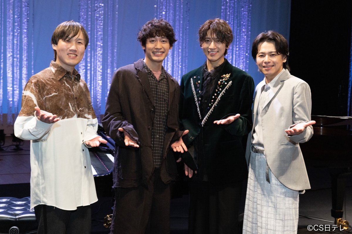 LiveMusicStudi0's tweet photo. #小林亮太 さん #島太星 さんにご出演頂いた「#中川晃教 Live Music Studio #20」ご視聴頂きありがとうございました❣️ #園田涼 #ミュージカル #フランケンシュタイン 
今回のセットリストです🎼またお会いしましょう🎤
#中川晃教LMS #日テレプラス #スカパー  #JCOM
https://t.co/bgSF3rnGHi https://t.co/Seqrjl54E2
