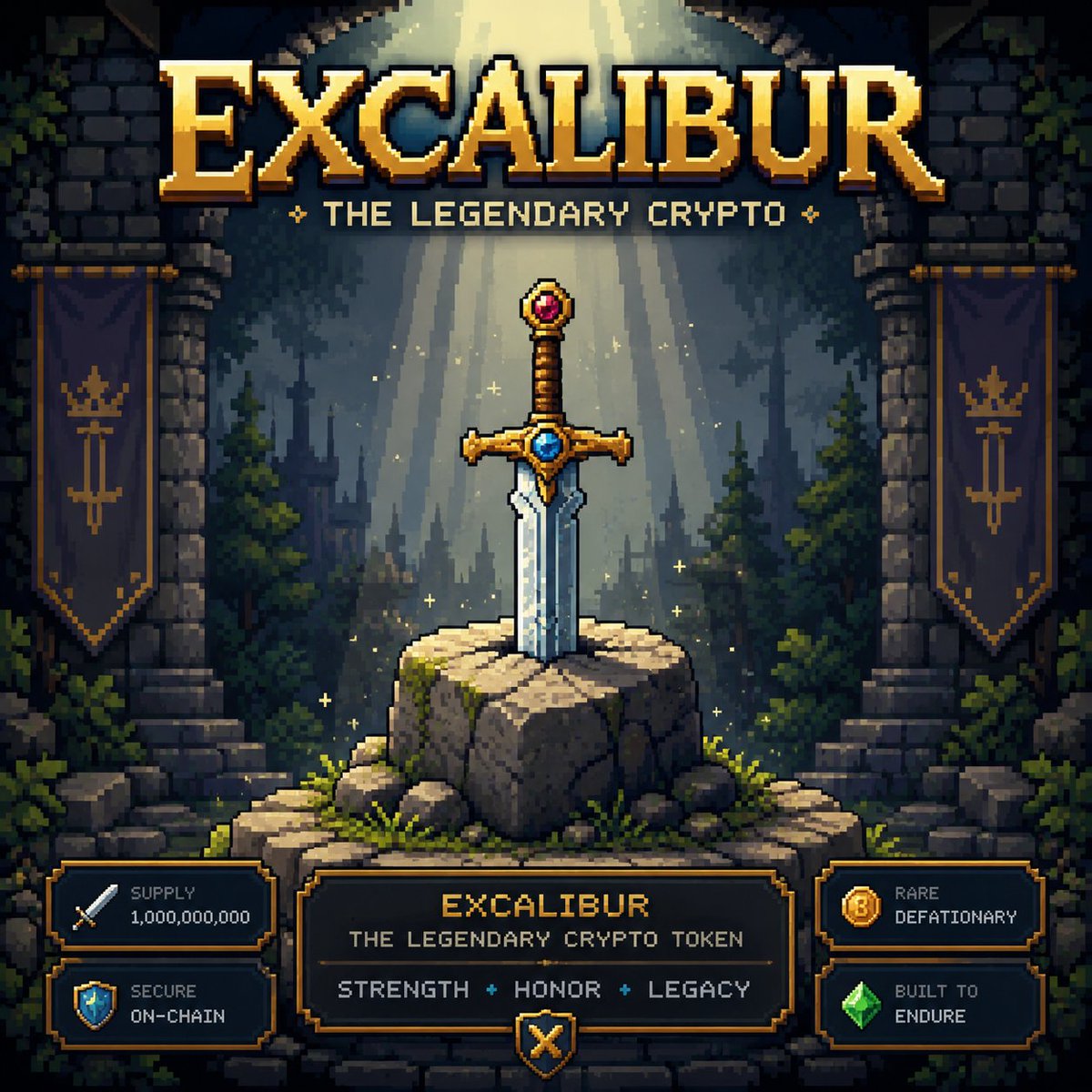 Excalibur_Token's tweet photo. @blknoiz06 @vonsoulart @BlackBullSol Gm king come check us out https://t.co/krLg8AXKLz