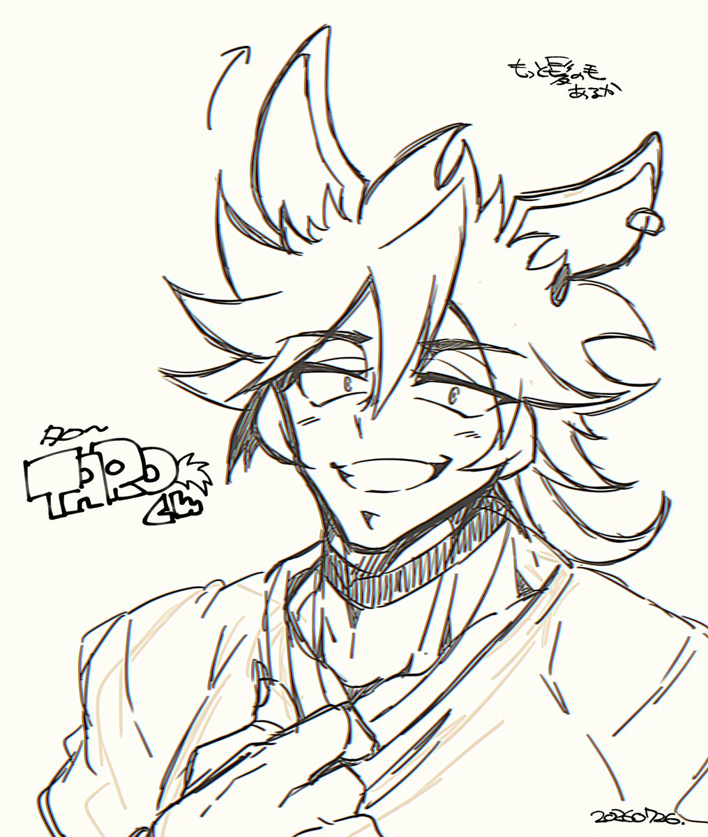 tnpanty's tweet photo. 落書🐺 https://t.co/ymyknVf8Ie