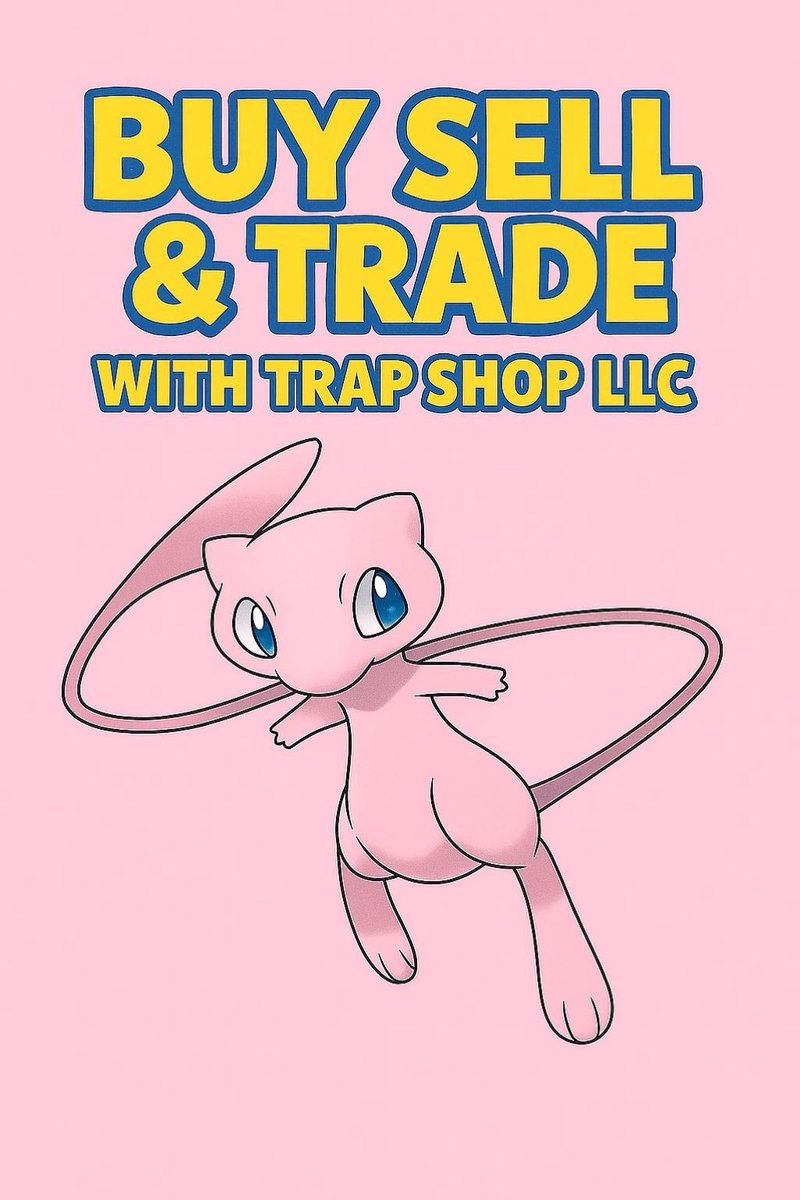 trapshoptcg's tweet photo. ▫️▫️TRAP SHOP ▫️▫️▫️
BUY • SELL • TRADE • ISO

🖼️ PICS + PRICES REQUIRED
🔁 REPOSTS APPRECIATED
🚫 NO LINKS
💳 PAYPAL G&amp;S FOR NEW BUYERS/SELLERS

🃏 TCG &amp; COLLECTIBLES 
Sealed • Singles • Slabs • Booster Boxes • Lots • Funkos Etc

🫶 Thanks for keeping it clean &amp; active! https://t.co/Q6pFsBwCt0