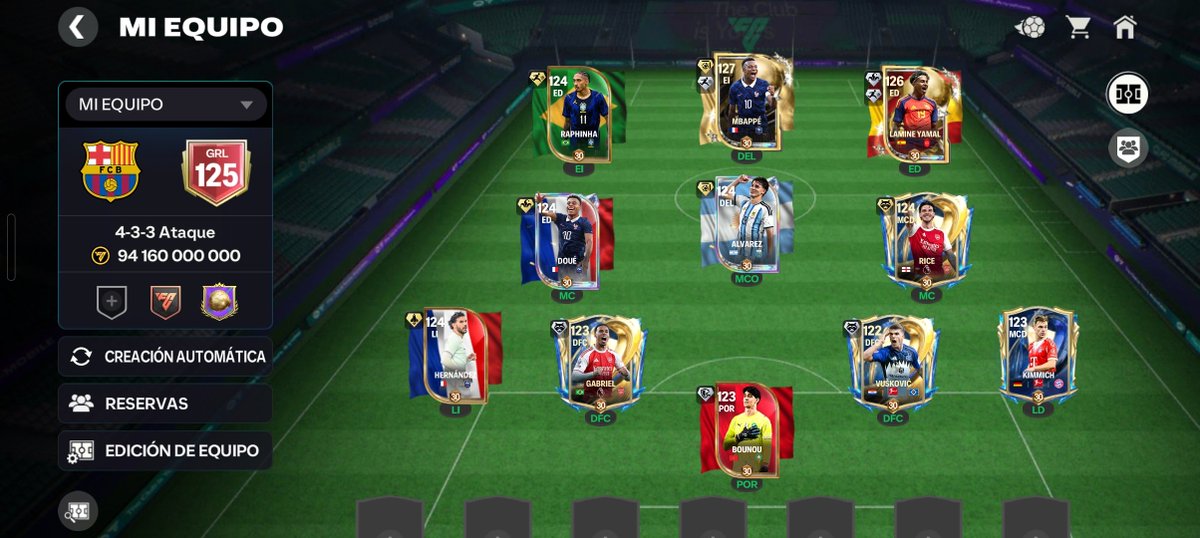 Johstmunga's tweet photo. @Axelgcm05 @tutiofifa @fifagreiff @Franklyn_Games @HDWolvie @legas1710 @NeuxFM @isydrox Puedo sacar a alguien de intercambio solo que no me convence saliba ni muñoz, igual estoy ahorrando recursos para el sgte evento https://t.co/bZ2f4dKOSm