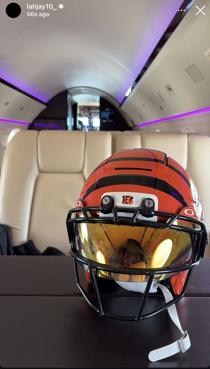 JamesRapien's tweet photo. Looks like Ja’Marr Chase is Cincinnati bound for Bengals training camp!🏈✈️🛩️ https://t.co/Chxb7maJHh