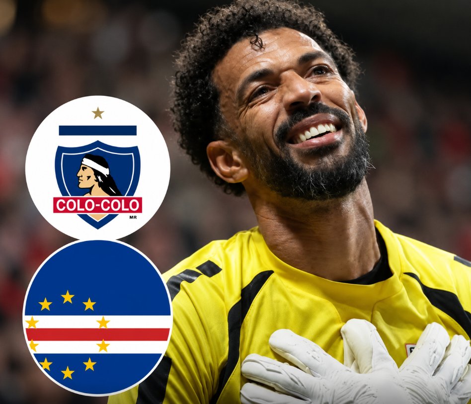 AfricanHub_'s tweet photo. The 40-year-old Cape Verdean goalkeeper Vozinha is said to be on the verge of receiving the highest pay of his professional life, with figures suggesting a monthly sum of approximately $25,000 a substantial rise from the $9,000 he previously received each month while playing in Portugal.

Colo-Colo has confirmed the engagement of the experienced shot-stopper for a period of 18 months.

This transfer represents an extraordinary reversal of fortune for the Cape Verde national, who found himself without a team and nearing the end of his career until his outstanding displays at the World Cup rekindled his prospects and obtained for him a significant chance in the final phase of his playing years.