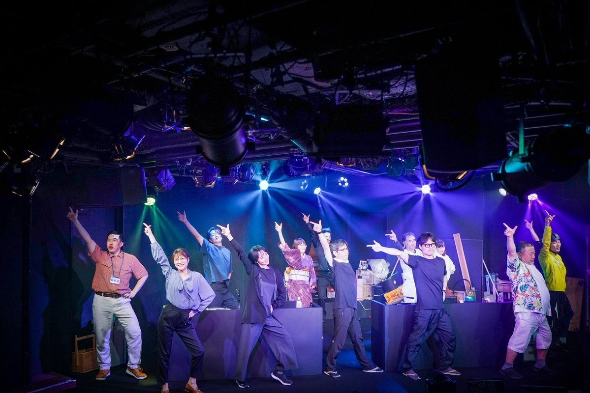 actknt's tweet photo. #舞台美術 舞台監督として関わっていた、
#たまぷろ #ドンスト2026
無事に終演したようです！
バラシお任せしてしまってすみません、、、！

場当たりまでしかつけませんでしたが、素敵なキャスト陣、頼れるスタッフ陣、元気なたまえさんのいる現場で楽しかったです！

お疲れ様でしたー！

#小劇場B1 https://t.co/orcrqyH3HV