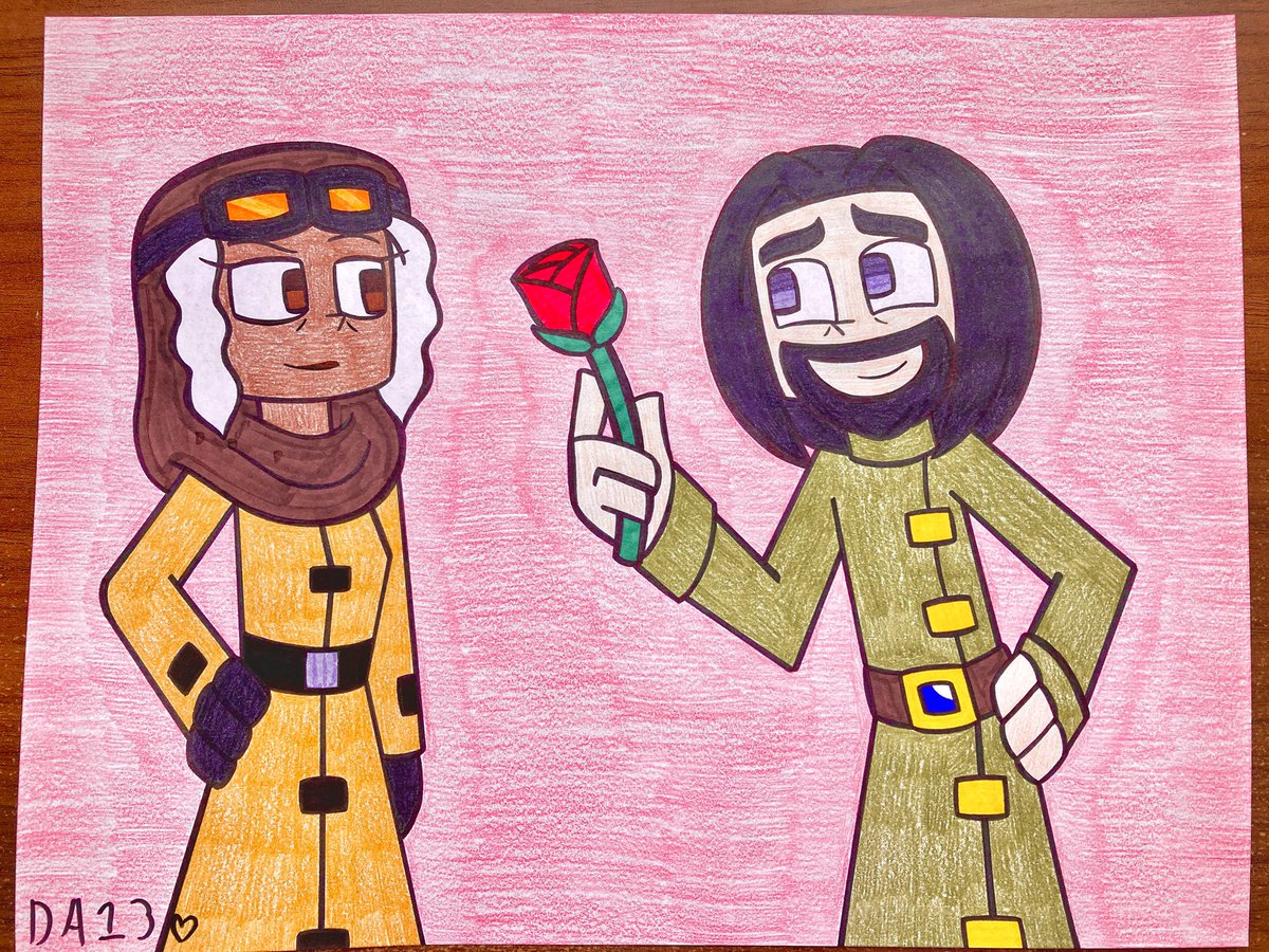 Munoz09R's tweet photo. 🌹Ivor X Harper🌹

Ivor definitely fell in love first and Harper naturally followed❤️🌹 

#Minecraft #MinecraftStoryMode #MCSM https://t.co/596HLfyF5v