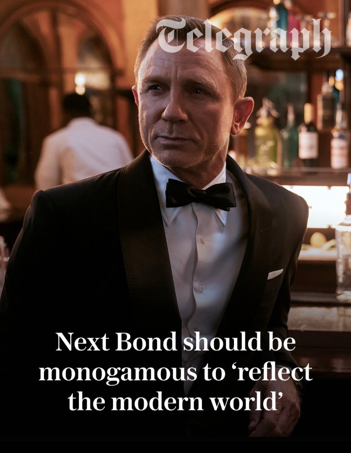 GeorgePezoa's tweet photo. #JamesBond #Bond26 What a ridiculous rumor. On the contrary, nowadays it's less common to find a man with a family,let alone a secret agent and war hero. What importance does Bond's personal life have? The character is based on his missions and adventures. @007 @AmazonMGMStudio https://t.co/GDWAMFRwUH
