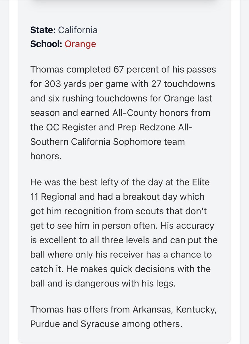 StarThomasIII's tweet photo. Thanks 🤝 @mikehuntley63 

@GregBiggins @BlairAngulo @CoachDanny10 https://t.co/ySbJc0WKgk