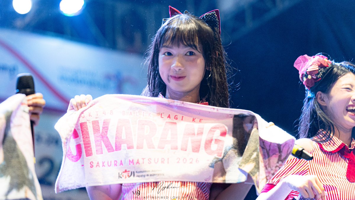 Mykin_id's tweet photo. Terima kasih ya buat Off Air ke 2 kamu Selamat ya banyak jadi Center @Ekin_JKT48 π©΅π©΅
260726 || Kaji Sakura Matsuri 2026
#Mykin #BeeMykin #μΉμ νλμν¨ https://t.co/PBrbIvmP27