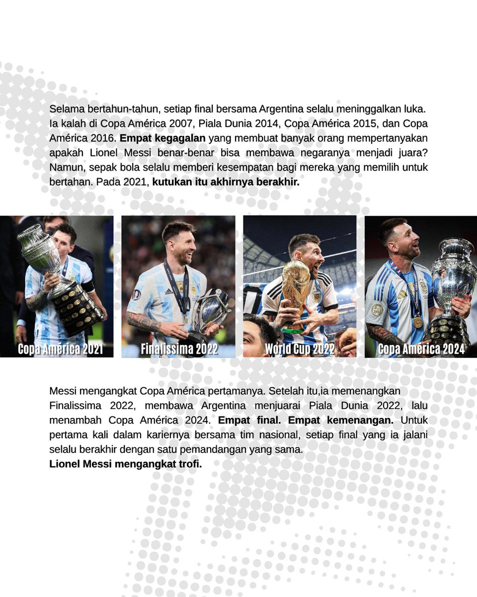 discoballtrix's tweet photo. "Melihat foto masa muda ini, kita mengingat awal mula sang legenda. Dari pemuda biasa, ia merangkak jadi ikon global. Tak disangka, sampai hari ini messi tetap jadi sosok magis yang dikagumi dunia."

#messi #argentina #barcelona https://t.co/hdKGQiKkH8