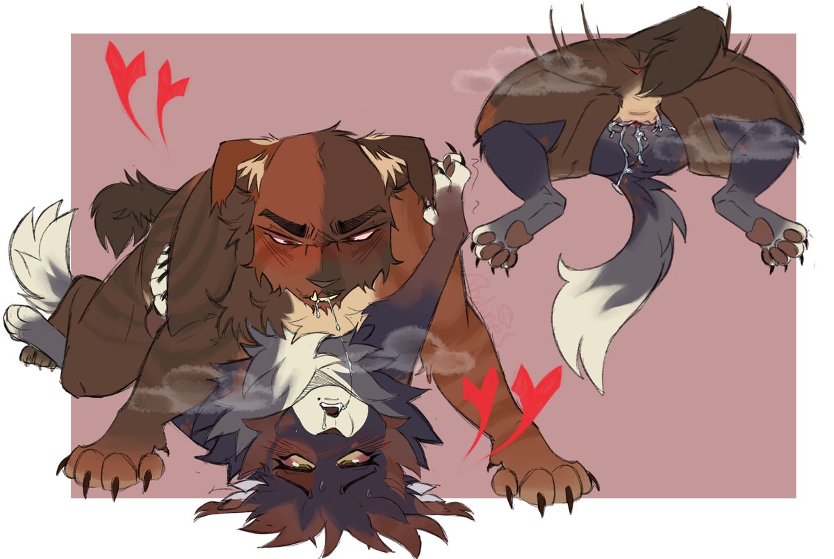 Skepsisrot's tweet photo. Well… At least we don’t have to worry about these two making kittens. Doesn’t stop Roachflight from trying!
Roachflight (he/they/it)
Nightstream (he/it)
Art by: @RowsPoundTown https://t.co/RwQweucy02