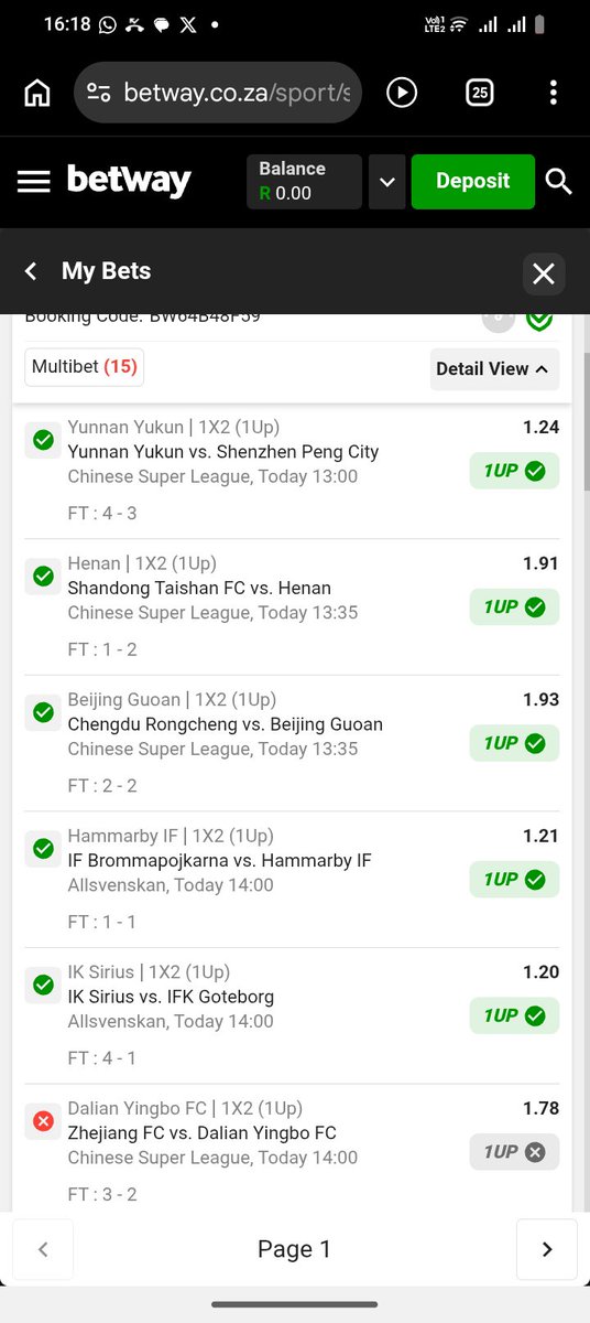 Kaylaycab's tweet photo. @Betway_za @betway please explain to my why my slip is kicked out already but the team scored 2 goals  from the 1up outcome before end match https://t.co/ZlYzVB60rn