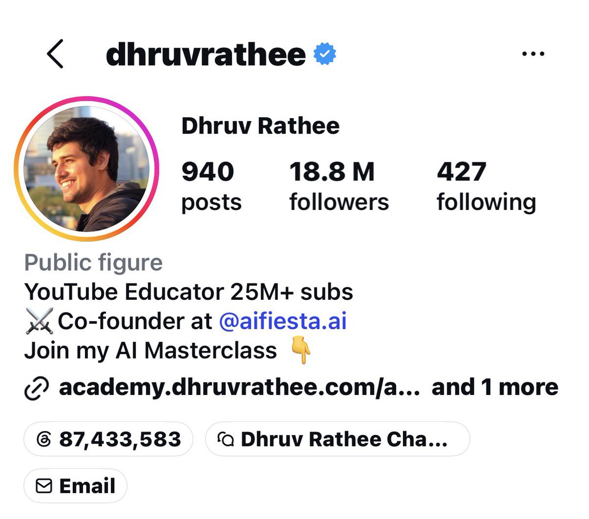jod_insane's tweet photo. We all failed as a society 💔

A page called Remove Reservation which is raising its voice for fair education has only 2 M followers

An agenda peddler like Dhruv Rathee who gets funded by ISI - 18.8M followers !! https://t.co/WE1EfT3R9V