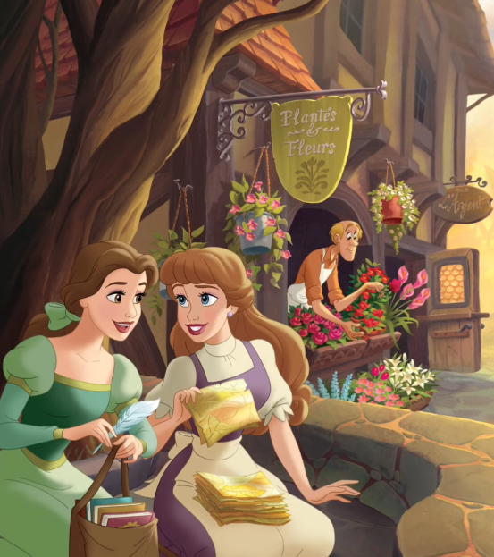 reminiscinbby's tweet photo. belle and her friend simone ♡ https://t.co/akZTHkuuV9