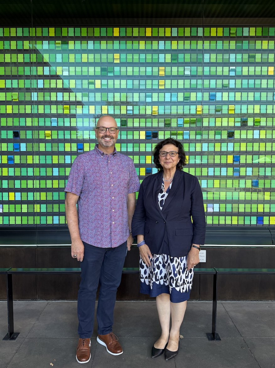 Dr_AnnaLusardi's tweet photo. A pleasure to welcome @DrBillyHensley, President and CEO of the @NEFE_ORG , to @Stanford last week. Billy and I have worked together for many years. I'm grateful for his steady support of this field, and excited for the road ahead for our strategic partnership. https://t.co/yTwyKHPX3d