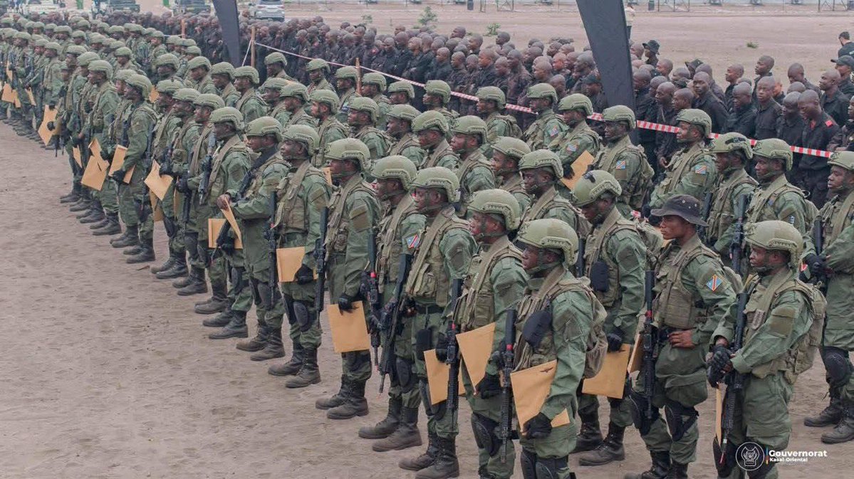 FARDC_Info's tweet photo. La première promotion de l’Unité Spéciale des FARDC a achevé avec succès sa formation intensive. Ces nouveaux éléments sont désormais prêts à défendre la souveraineté et l’intégrité territoriale de la RDC. 
@VPMDefenseRdc https://t.co/uAORBtkfQa