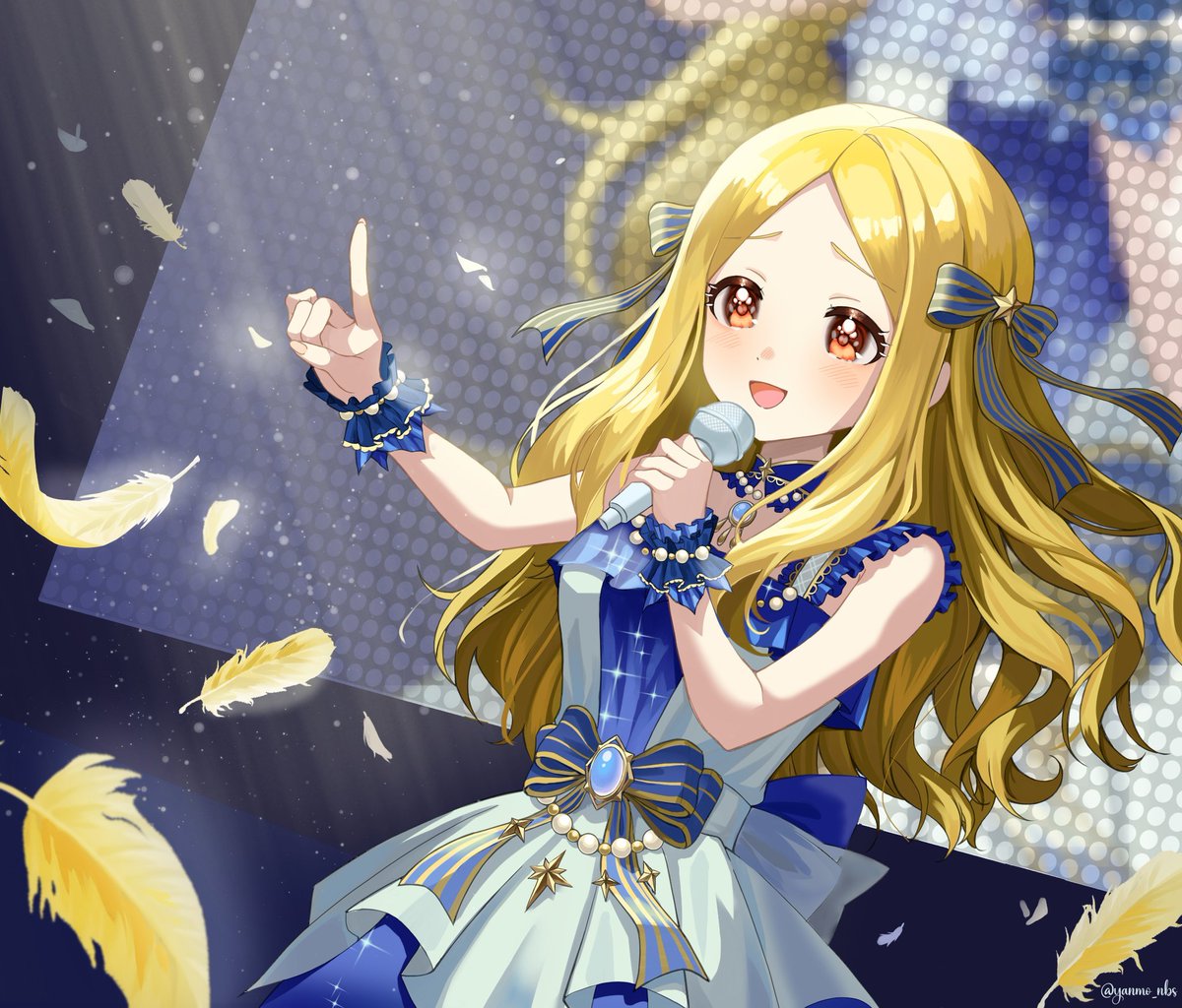 yanmo_nbs's tweet photo. 聖ちゃんお疲れ様！メサイア、今回も本当に最高でした！！ありがとう！✨💫
#アイマスIWSF_DAY2 
#望月聖 https://t.co/g9b1PJHIJm