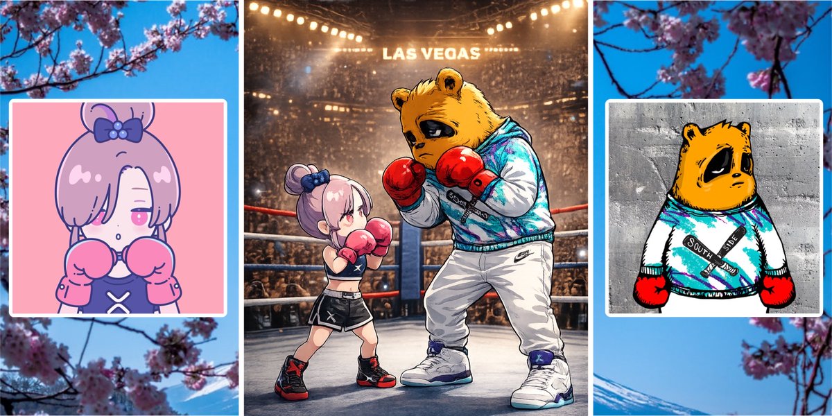 SatchelXRPL's tweet photo. ⚡️ Bearchamp X dropchan ⚡️

CHOOSE YOUR FIGHTER 

💧🥊🐻 https://t.co/oFHRDB6ttK