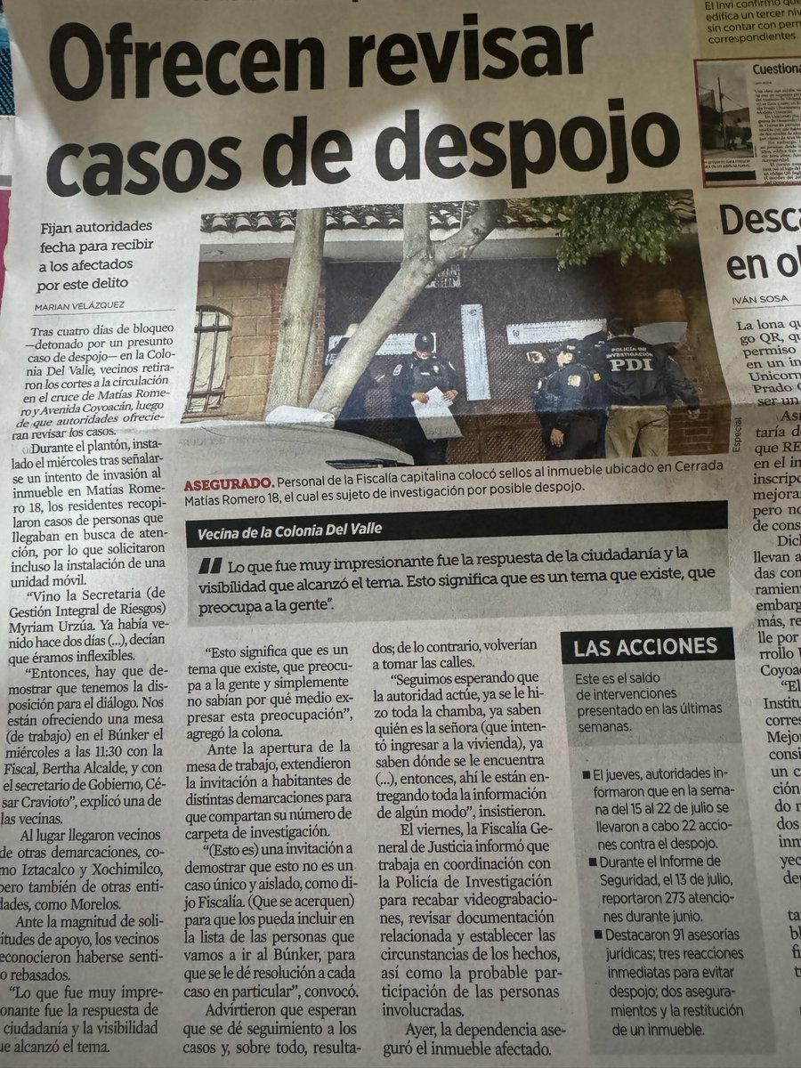 LUPITAMARTINEZA's tweet photo. Van a revisar los casos.  Pues que metan a la cárcel a los que despojan y devuelvan las propiedades a sus dueños y ya.  Fin del diálogo https://t.co/8DFmt2syOL