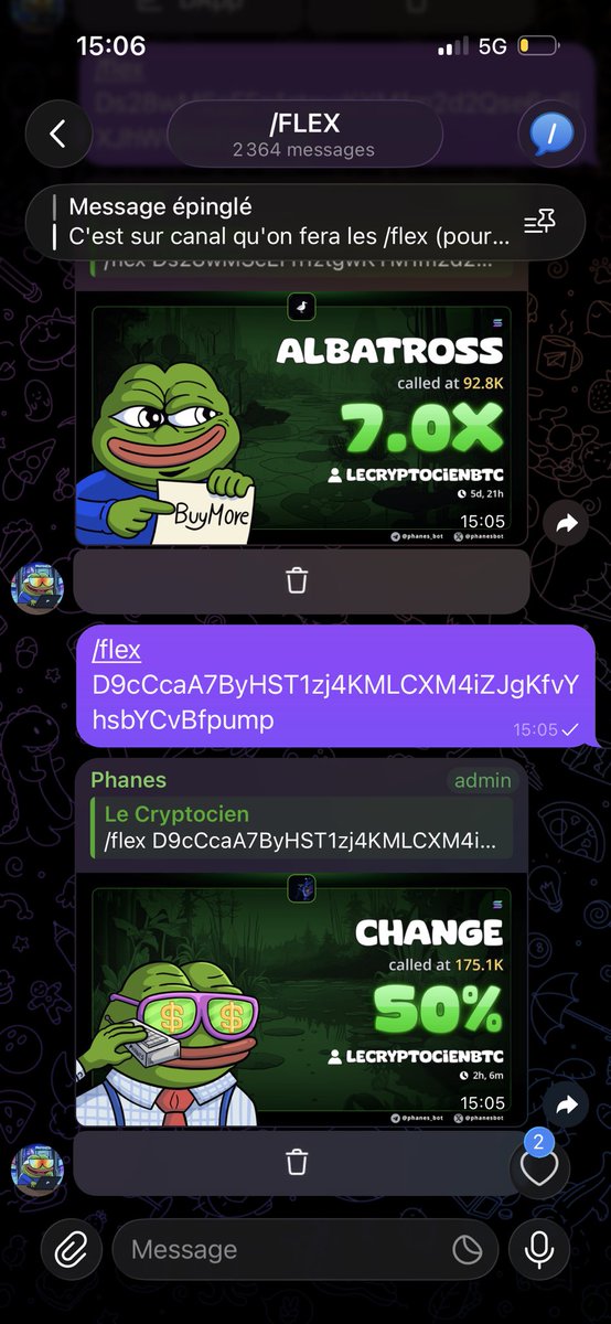 Lecryptocien's tweet photo. Une bonne semaine dans le groupe 🤫 https://t.co/GPk2RUCYao