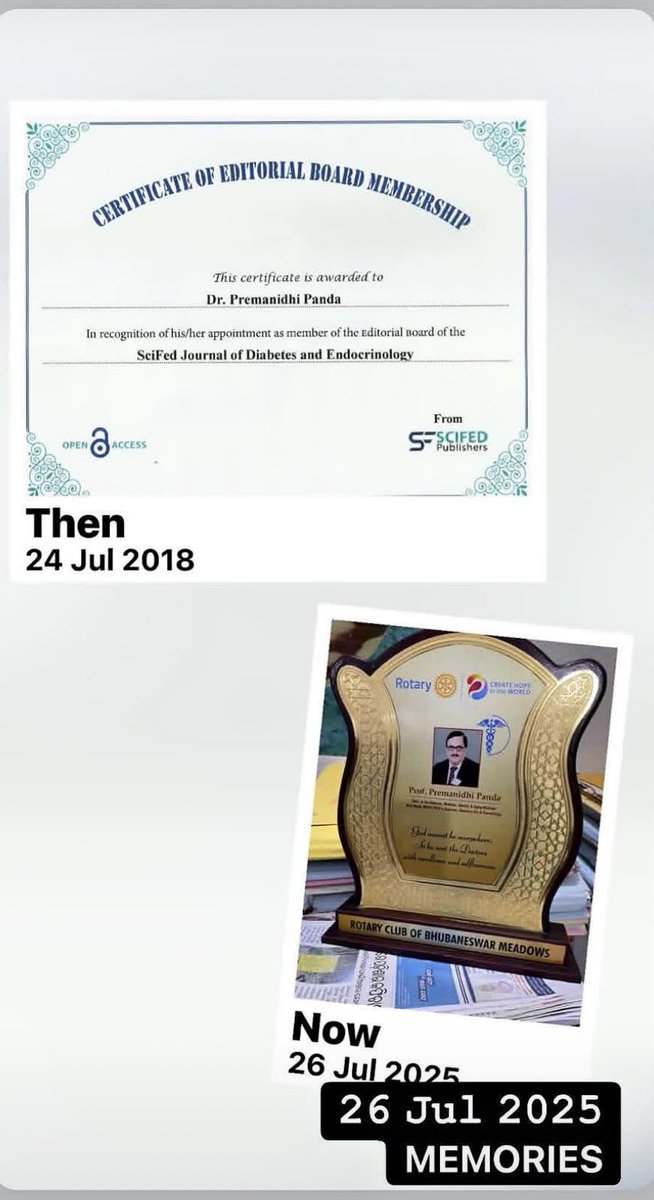 premanidhipanda's tweet photo. I am the editorial member of scientific Journal of Diabetes and Endocrinology.Honorarium from Rotary Club. https://t.co/l5Xbvkolrb