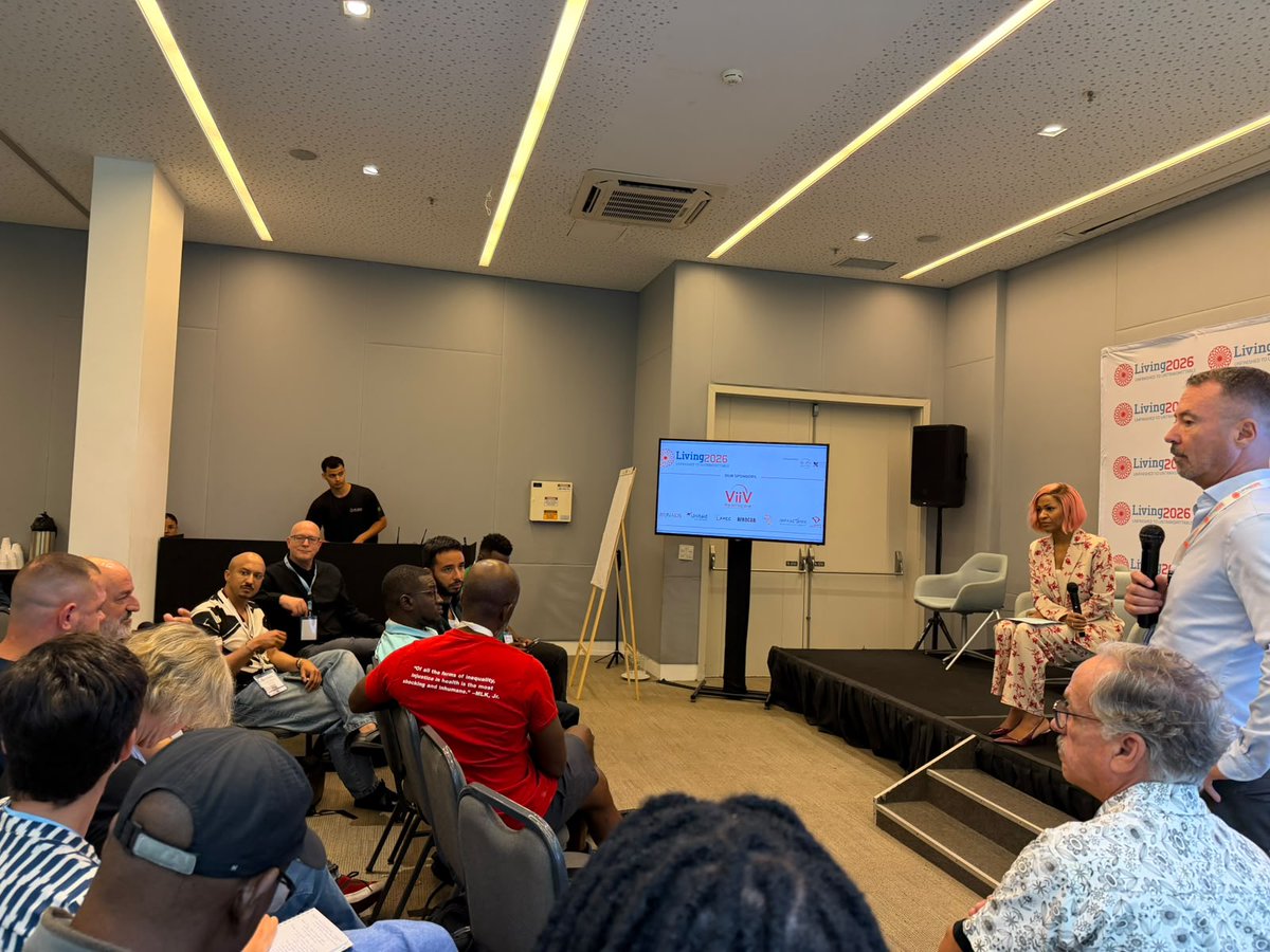 gnpplus's tweet photo. That message set the tone for LIVING2026 in Rio de Janeiro. More than 90 participants from across countries and regions gathered to celebrate 10 years of U=U, reflect on progress, and define what PLHIV leadership must deliver in the years ahead. #AIDS2026 #PLHIVLeadersNow #GIPA https://t.co/Ljlldgx8u1