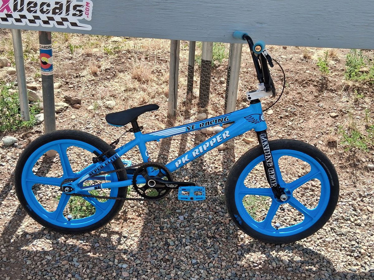 sebikes's tweet photo. Check out Rezkid Racing’s awesome PK Ripper Super Elite build! And no, this isn’t a show bike. It’s a rider and a racer! If you see this bike on track, it’s definitely a showstopper! #seracing #usabmx #bmxracing #bmxrace #sebikes https://t.co/fzBdkCh1X4