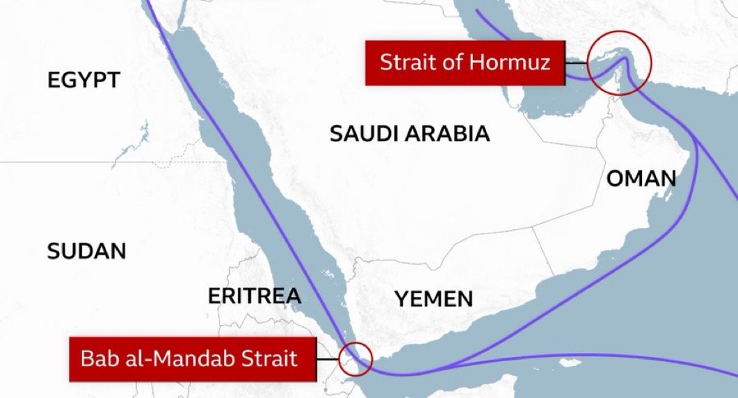 FlashWireNews's tweet photo. @HormuzLetter ⚡️BREAKING: Insurance companies have Stopped Insuring ships with connections to Saudi Arabia in the Red Sea due to the Houthi Threat

Now all the Oil Producing Countries in the Middle East face Higher insurance costs 

Oil Prices may go Up Soon https://t.co/FVN6E6FHSR