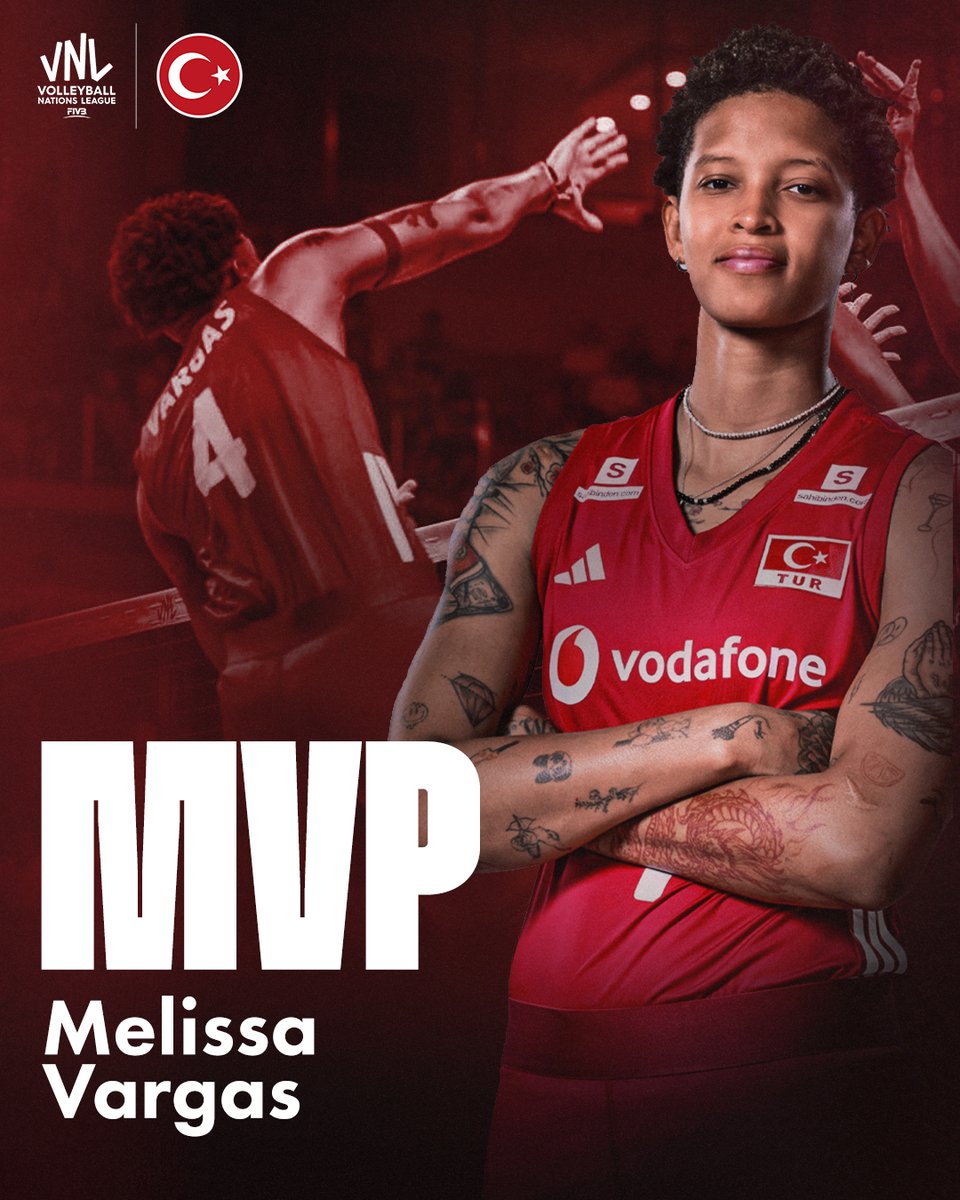 FBvoleybol's tweet photo. Çok şanslıyız. 🥹

MVP! Melissa Vargas! 🇹🇷 https://t.co/8KTIs1JWVd