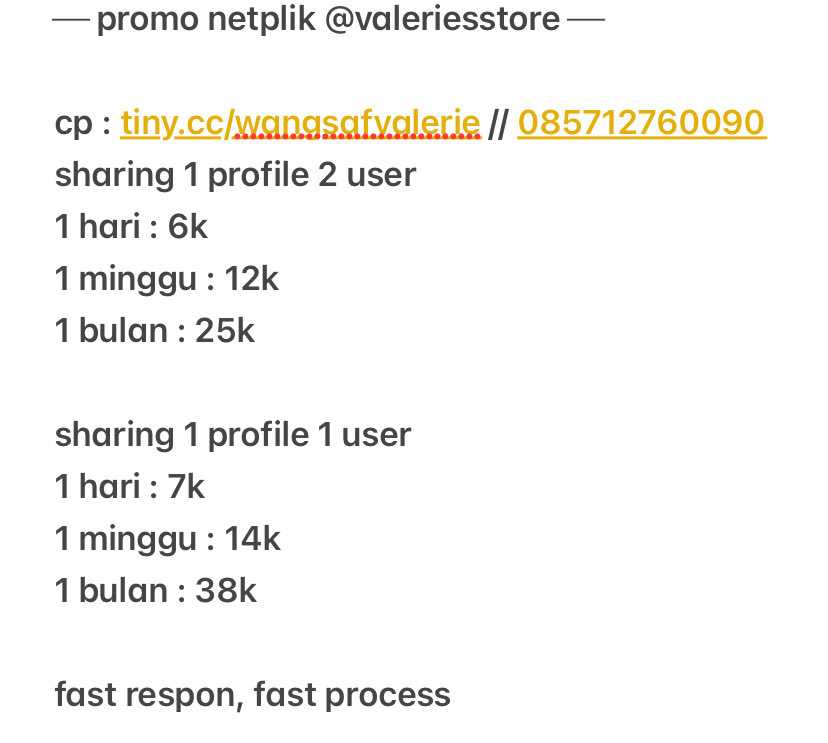 fast resp wa bio ; backup @.valeriesstore tweet media