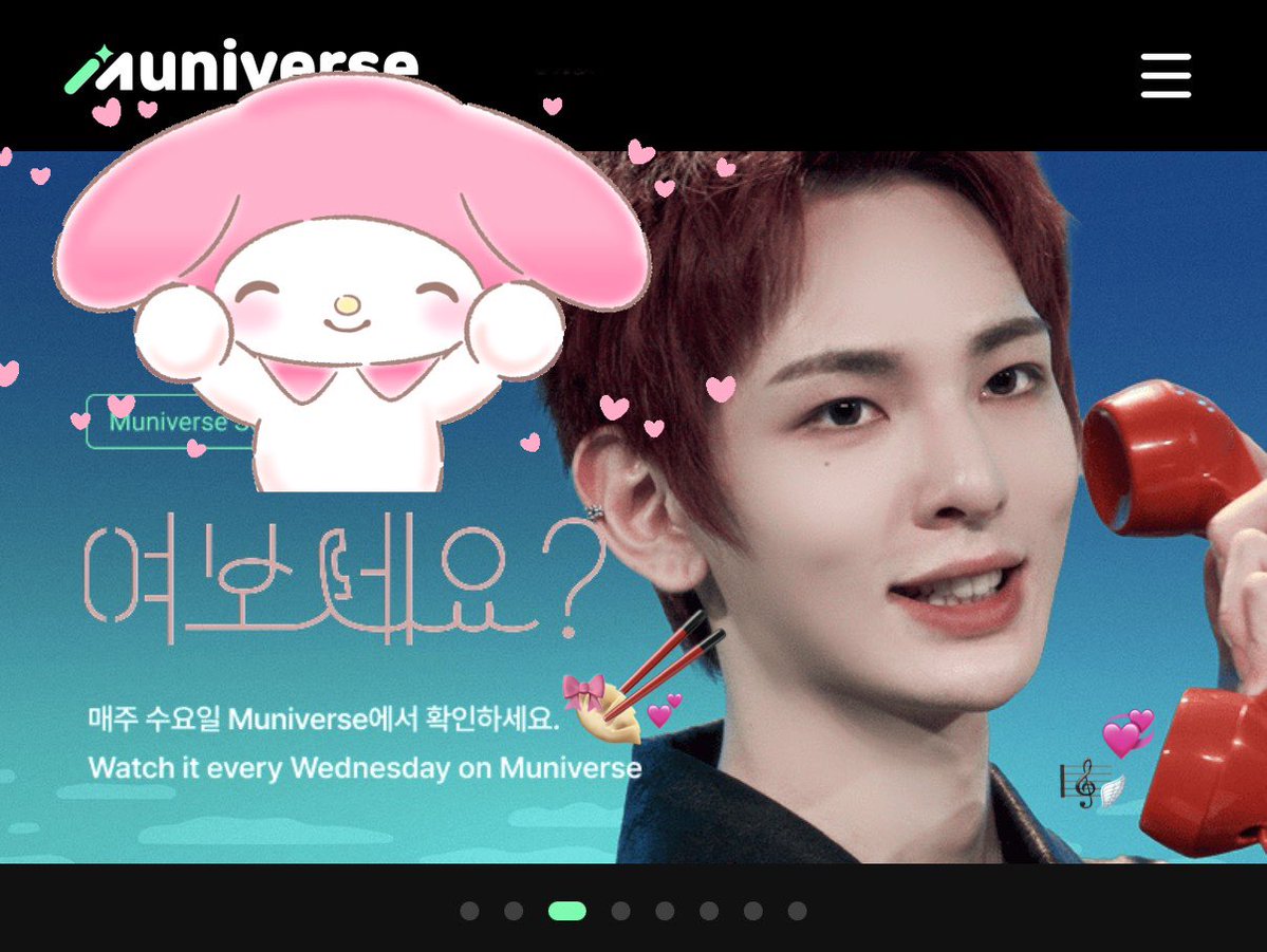 MYMELS2DY's tweet photo. @muniverse_io :𝜗𝜚.·¨:
`·.. #여보세요_뮤 #Hello_MU 💗🪽

⠀뮤니버스와 뮤의 만남이라닝...🎀🤍 이름부터 뮤뮤력 1♡♡% 넘쳐서 넘 기대했던 프로그램이었는데 올해 제가 본 컨텐츠 중에 1등이었어요👩🏼‍❤️‍💋‍👨🏼🪽 세트장도 진짜 예뻐서 보는 내내 감동 받았답니다💗ྀི 경미니 초대해주셔서 감사합니다아 뮤니버스 짱🎀🤍 https://t.co/xD1mD0JXM6