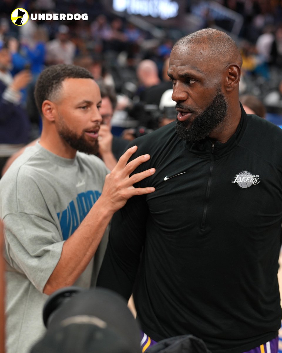 UnderdogNBA's tweet photo. Stephen Curry on his reaction to finding out LeBron James signed with the Sixers:

"That's why you don't envision anything until it happens."

(via @ThompsonScribe) https://t.co/FFydoS3wa1