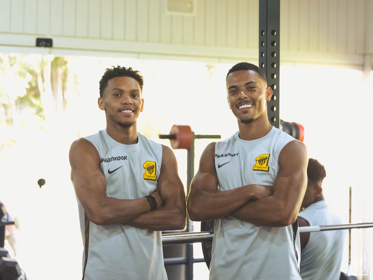ittihad's tweet photo. 📸| من صالة الحديد نواصل تحضيراتنا 🏋️‍♂️

#النمور_في_إسبانيا 🇪🇸 https://t.co/2Zu3BRRKYg