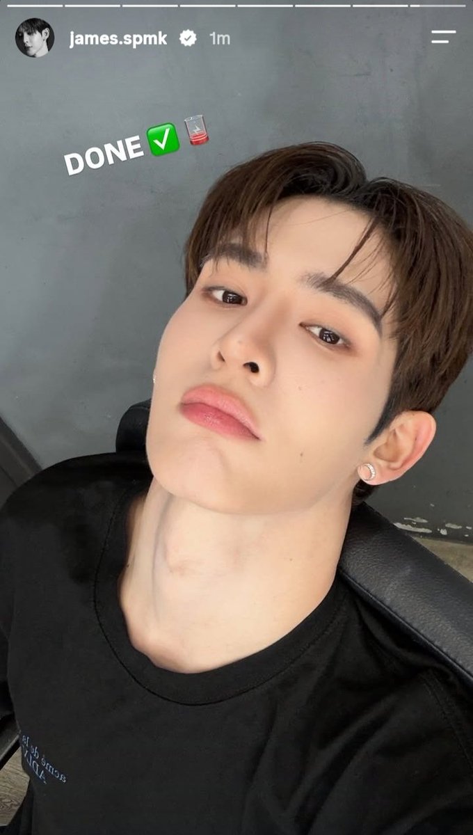 icecafemocha07's tweet photo. 🤍 : DONE ✅️🪫

#JamesSu igs update 
26th July 2026

🥰🥰 Papi done with work for the day..?. https://t.co/5xo7DMNtTg