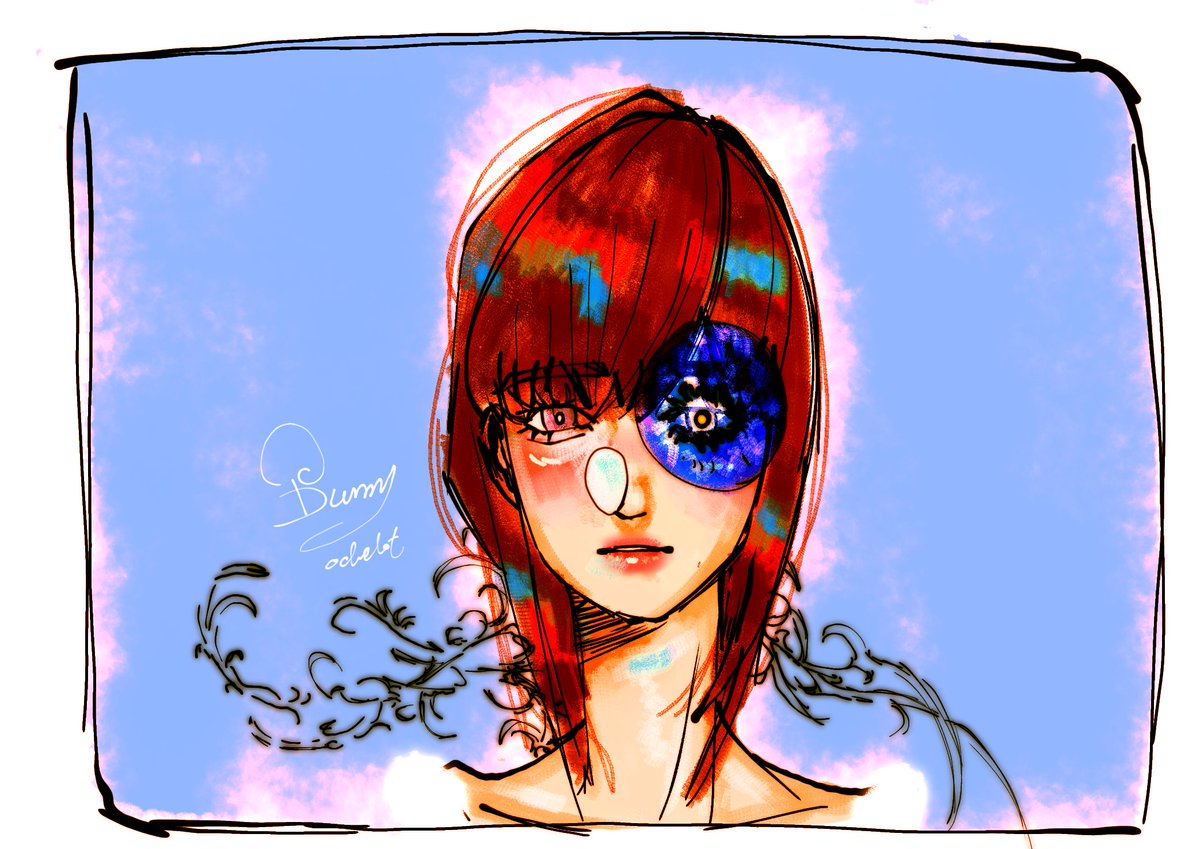 bunoddt's tweet photo. I let Pinterest choose what to draw and this is the result
#OC #OriginalCharacter #SciFi #CharacterDesign #DigitalArt https://t.co/XBIC5nBOcV
