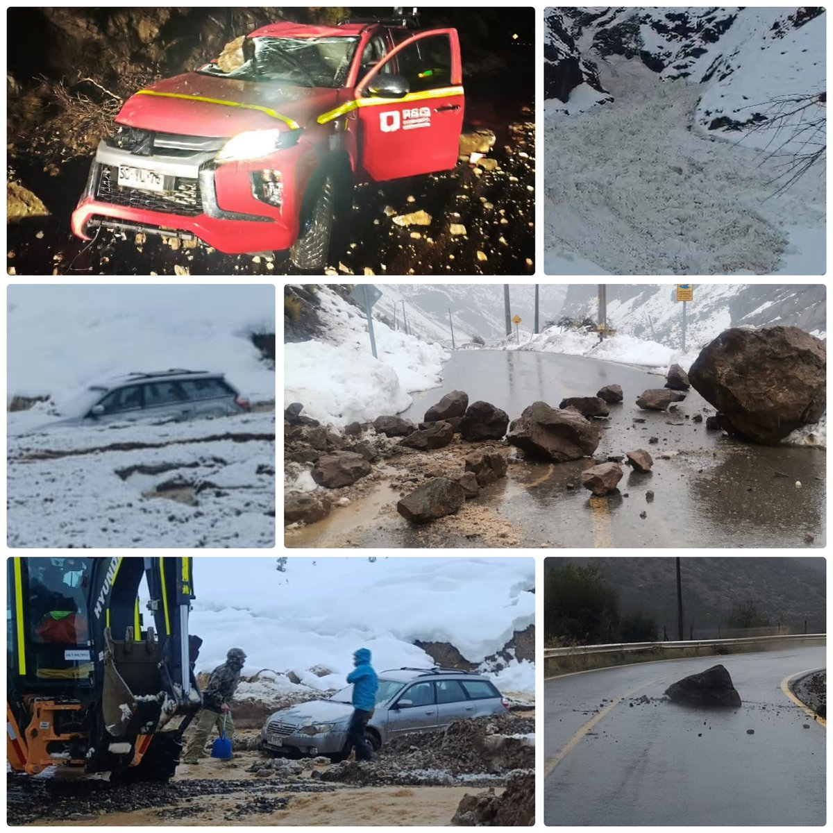 cajondelmaipo's tweet photo. ⚠️ Los cierres preventivos en el #CajónDelMaipo no son una decisión arbitraria ni buscan impedir el ingreso de turistas. Son medidas técnicas y adoptadas para proteger la vida de las personas frente a un escenario meteorológico inestable.

Las lluvias, nevadas, remociones en masa, caída de rocas y crecidas de ríos han generado situaciones de riesgo e incluso accidentes. Por ello, respetar estos cierres es fundamental para prevenir nuevas emergencias y resguardar tanto a la comunidad como a los equipos de respuesta.

La prevención siempre será la mejor herramienta para cuidar vidas.