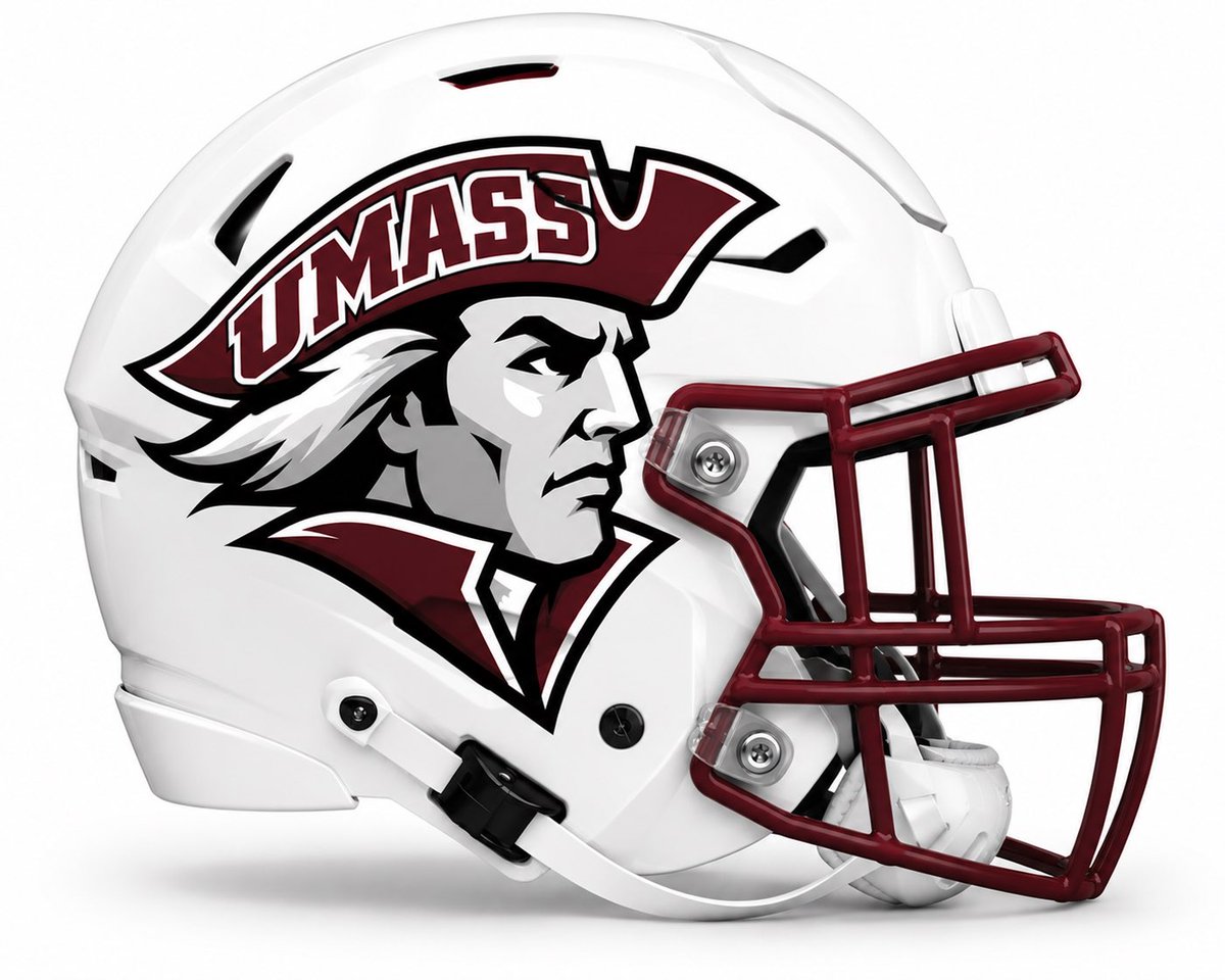 TimothyConnolly's tweet photo. Day 22 helmet release is the
UMass Minutemen.
If youβre the minutemen, I need a 3 corner hat, and an angry patriot. Add umass to the hat, and we have a classic helmet. This turned out well. #Flagship #UMassTwitter #UMassFootball #MACtion #GoUMass #cfb https://t.co/YrDo3gdHXI