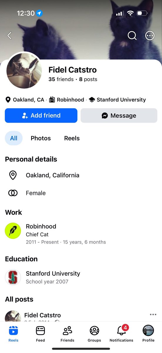 fidelCatstroRH's tweet photo. Did you know $catstro is Chief Cat at Robinhood!l?

0x31C0445253C74236FE34eC73d78B122DeAEB9A7b https://t.co/Fv3XVe8ejt