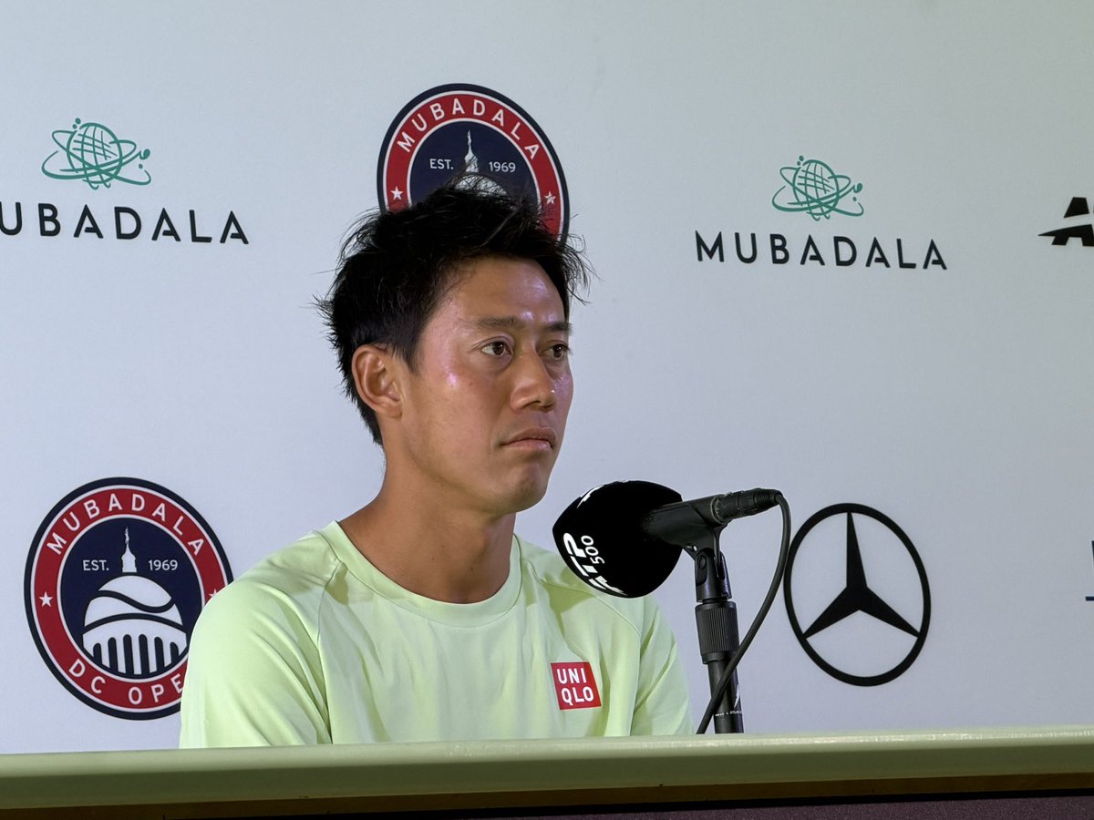 DYANCASTILLEJO's tweet photo. DC Wildcard and Former world no 4 Kei Nishikori believes Alex #Eala is one of the Asians that can go  inside top 10. ‘I hope she can jump up again. She has been playing well last 2 yrs. She has a lot of weapons. She can be top 10 if she can stay healthy … https://t.co/fmq4o2wkaz