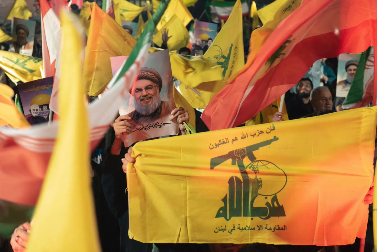 ShaykhSulaiman's tweet photo. BREAKING: IRAN SUPREME LEADER STATEMENT ON HEZBOLLAH:

“Today, as the nations of the world have grown weary of the oppression by the American government and the criminal Zionists, no path remains but jihad and resistance, and steadfastness on this path will bring the divine-promised victory to the mujahideen of the way of truth.

Hezbollah Lebanon, as the vanguard of jihadist groups in the face of the seven-branched onslaught of the Zionist regime and its supporters, stands as a sturdy rock.

The Islamic Republic of Iran has designated the defense of the oppressed and powerful mujahideen [Hezbollah of Lebanon] as its strategic policy, and has set the preservation of Lebanon's territorial integrity and the complete and unconditional cessation of the Zionist regime's aggression as the first condition of the agreement to end the imposed war with the aggressor America.

Greetings and peace be upon the sacred soul of the Sayyed of the Martyrs of Hezbollah, Sayyed Hassan Nasrallah, and all the preceding commanders of the Resistance and his martyred companions may Allah be pleased with them all who transformed the sapling of Islamic Resistance into a sturdy tree.”