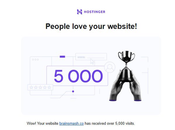 BrainsmashCo's tweet photo. We’re proud to announce that our website has officially surpassed 5,000 visitors.

This milestone represents the growing interest and support behind what we’re building at BrainsmashCo. We’re incredibly grateful to everyone who has taken the time to visit, follow our journey, and be part of the community. 

Minds Collide
https://t.co/LgIrpK9C8x
