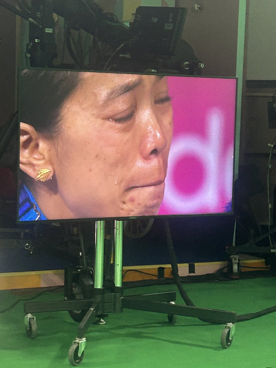 virenrasquinha's tweet photo. So emotional to see @mirabai_chanu crying on the podium after becoming the first female in history to win 3 Gold medals at the CWG. 4 medals overall at the CWG for her - 1 silver &amp; 3 Golds. What an icon. What a legend. And how much it means to her. #CWG2026 https://t.co/6pnIndtTJW