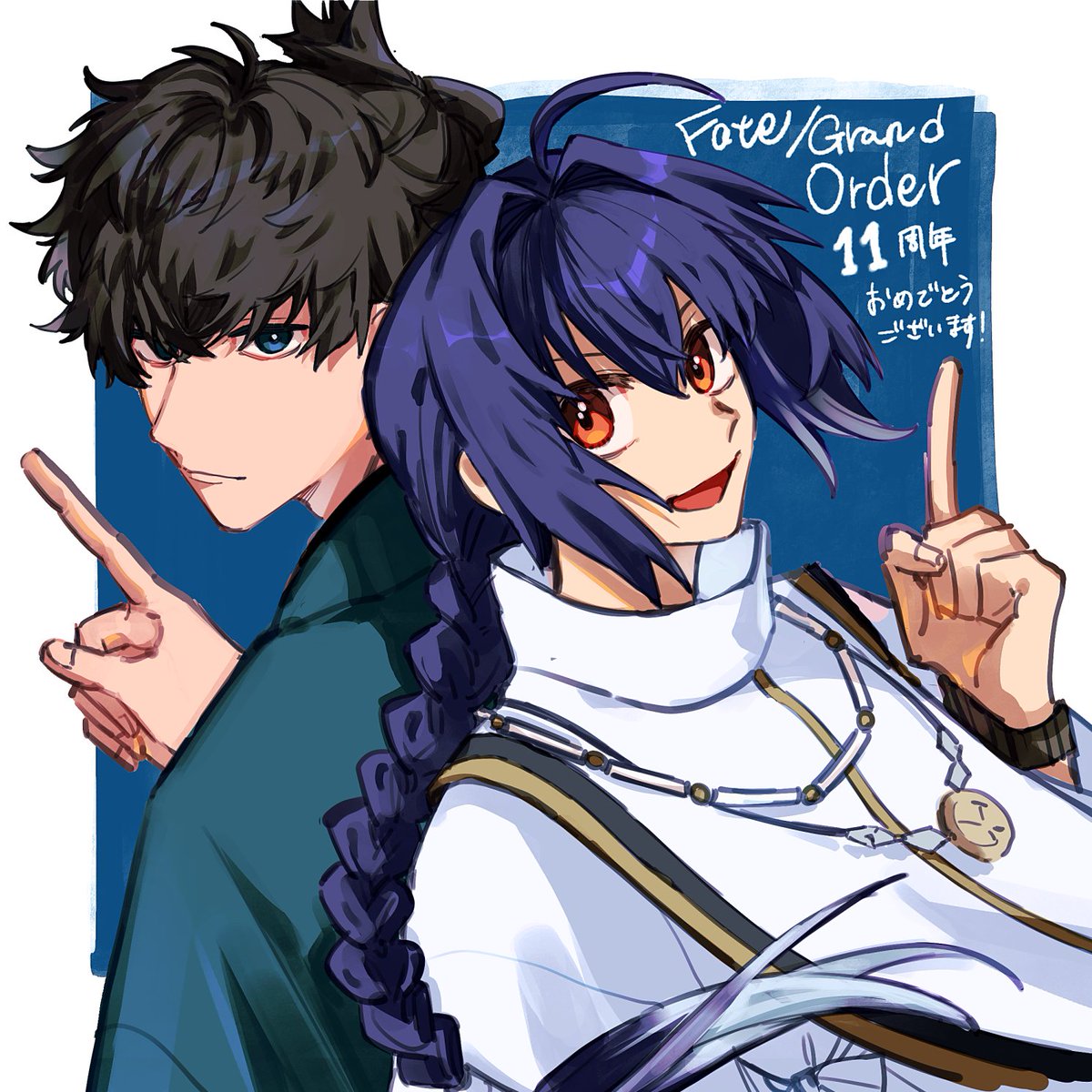 hnztk_m's tweet photo. 11周年おめでとうございます！
#FGO11周年メッセージ https://t.co/LEzbZKfN8b