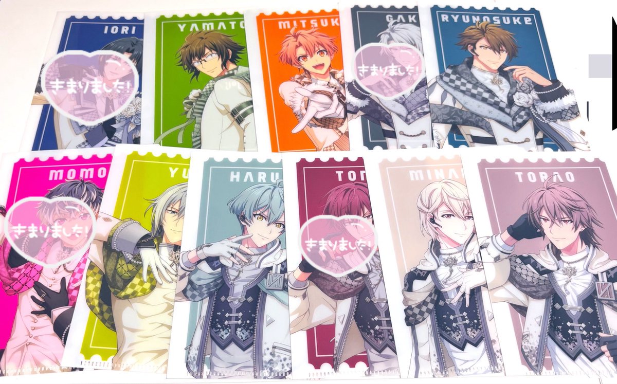htr_sn9's tweet photo. 【交換】 アイナナ アイドリッシュセブン
VISIBLIVE TOUR  4WARD JOURNEY
4J 特典  ミニクリアファイル

譲：大和、三月、龍之介、千、悠、巳波、虎於

求：天、陸

天と陸を同数で求めています
郵送 or 都内手渡し希望です
検索からも気軽にお声がけ下さい🍀*゜ https://t.co/5s23ysFHD7