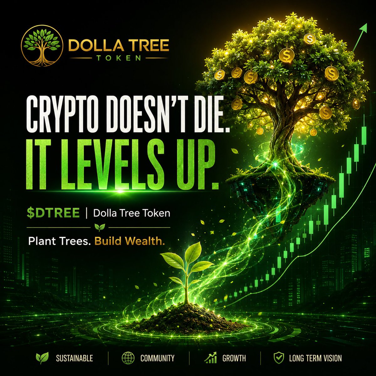 DTreeTokens's tweet photo. @CoinMarketCap Level up time $DTREE https://t.co/rO1VlCieaN