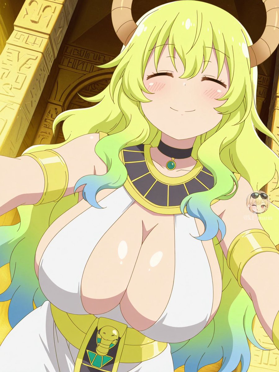 k1_marin's tweet photo. 💛Lucoa💛/ SFW illustration.

#MissKobayashisDragonMaid https://t.co/nwkziPOj2P